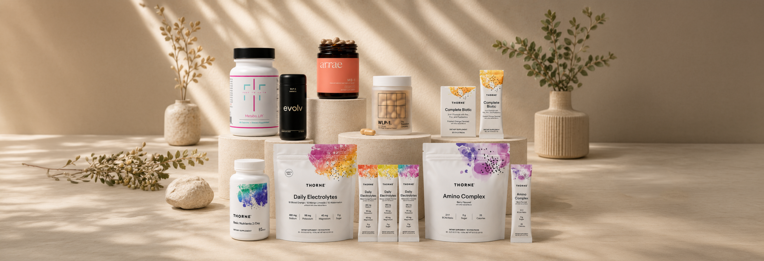 Natural GLP-1 support supplements